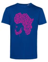African King T-shirt Blue