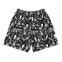 Image 2 of Ghost Camo Unisex Athletic Shorts