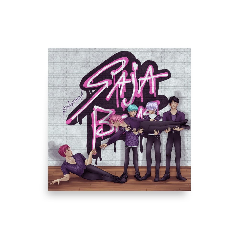 Image of Boys (Square Poster)