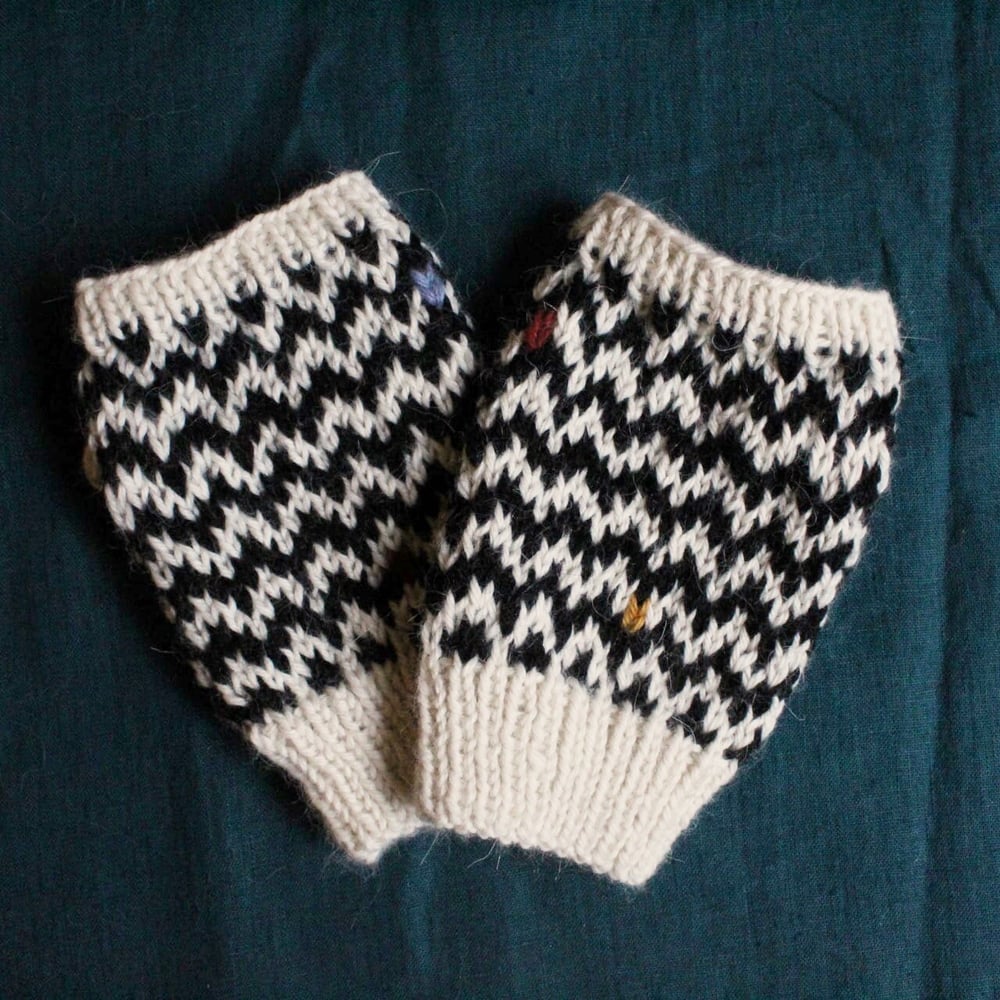 Image of maruja mallo wool mittens 
