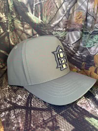 Image 2 of AB Monogram Logo - Olive Solid Polyester 