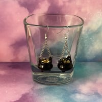 Image 3 of Bubbling Cauldron Earrings