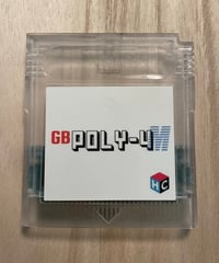 Image 1 of GB POLY-4M - 4 CHANNEL MIDI SYNTHESIZER FOR THE GAMEBOY - CARTRIDGE (Arduinoboy Compatible)