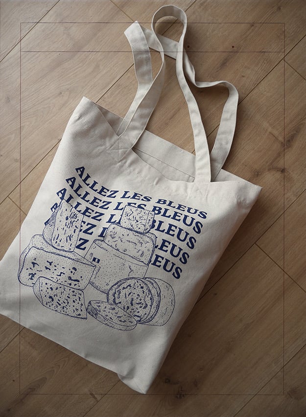 TOTEBAG ALLEZ LES BLEUS