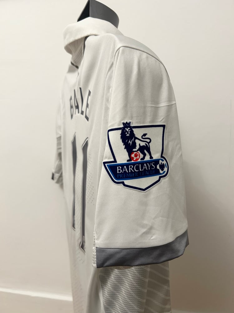 Image of Tottenham Hotspur “BALE 11” 2012/13 Home Shirt + PL patches  (M)