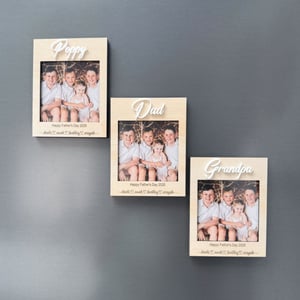 Image of Father's Day Photo Frame Magnet