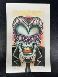 Slickback Skull Print