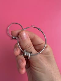 Image 2 of BASIC BARBED WIRE HOOPS