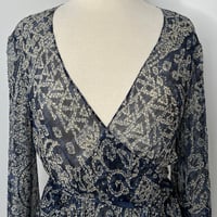 Image 4 of Lauren Ralph Lauren Floral Wrap Shirt 