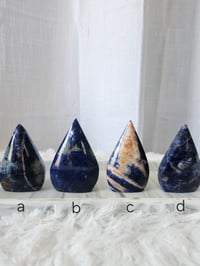 Image 2 of Sodalite Teardrop Crystals - 4 Styles