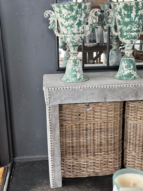 Image of Zinc Garden Table