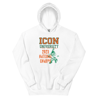 The Icon University "2023 Champs" Hoodie (White)
