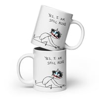 Image 2 of yes I am White glossy mug 