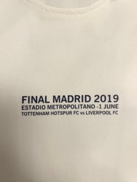 Image 5 of Tottenham Hotspur “SON 7” 2018/19 UCL Final Home Shirt + patches (XL)