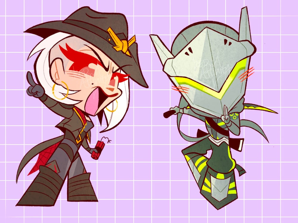 Image of OW DPS STICKERS