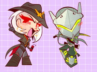 Image 4 of OW DPS STICKERS