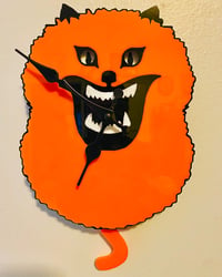 Image 1 of Hausu Cat Clock