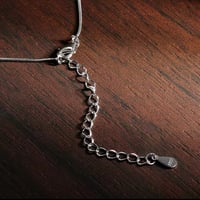 Image 2 of Moissanite Stud Necklace