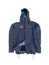 Image of skellington shell jacket