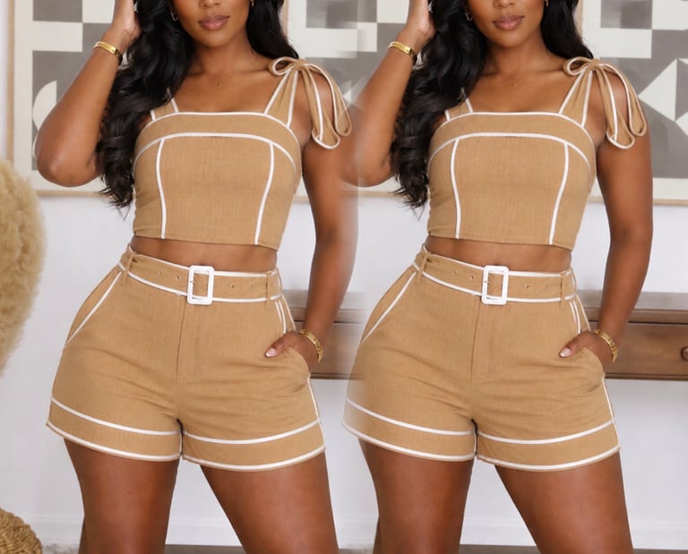 Cappuccino Chic Set SMALL & MED