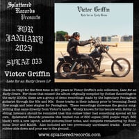 Image 3 of Victor Griffin - Late for An Early Grave (12’ LP)