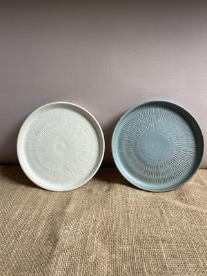 Image of small plate grey
