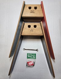 Image 2 of Recycled Skateboard Seat Legs