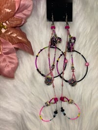 Image 1 of Pretty Justice small hoop