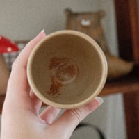 Image 2 of beige koala latte mug