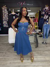 Retro Denim dress