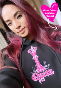 Image 2 of "Move Like A Queen" Chess Piece & D's Logo Crown Embroidered on Hoodies