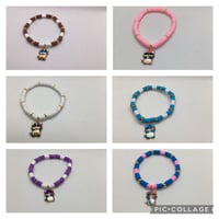 Clay Beaded Cat   Bracelets