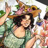 Image 2 of Bloom Witch Watercolor Print