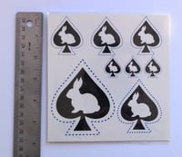 Image 4 of QoS Cum Bunny Temporary Tattoos