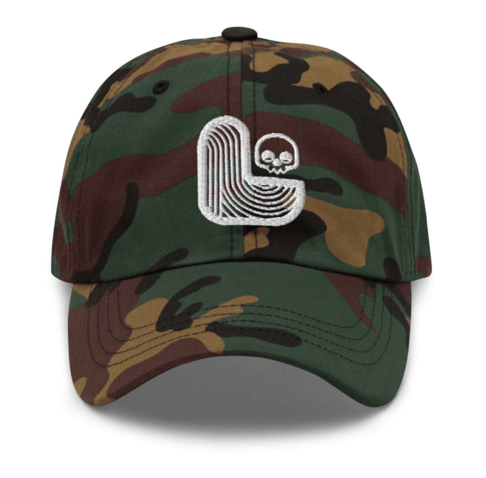 Image of Lowensky Logo (Classic Dad Hat) Green Camo