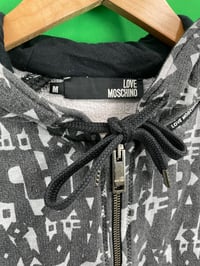 Image 3 of AOP Love Moschino Hoodie (Women’s Medium)