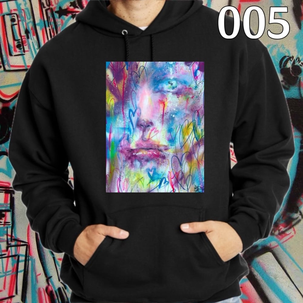 Image of Art Print Hoodie