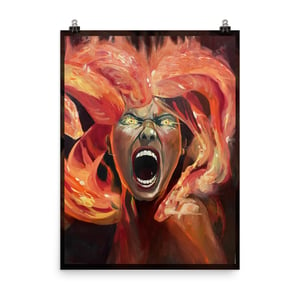 Print - Flame Medusa