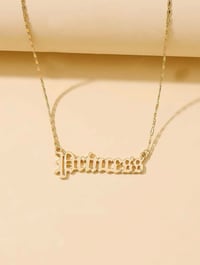 Image 2 of Princess Charm Chain Necklace