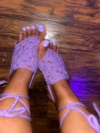 Image 2 of Footless Lace ups 