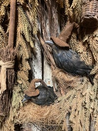 Image 3 of #4... A Coven Of Crows ~ Wreath ~