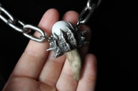 Image 4 of Dead Good Marble and deer antler necklace 