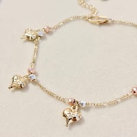 Image 1 of Heart Charm Bracelet 