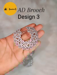 Image 4 of American Diamond Brooch/Saripin 2
