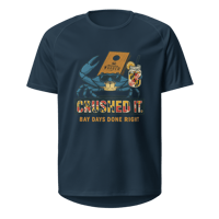 Image 6 of “Crushed It.” Bay Days Done Right – Breathable Mesh Athletic Shirt (Unisex)