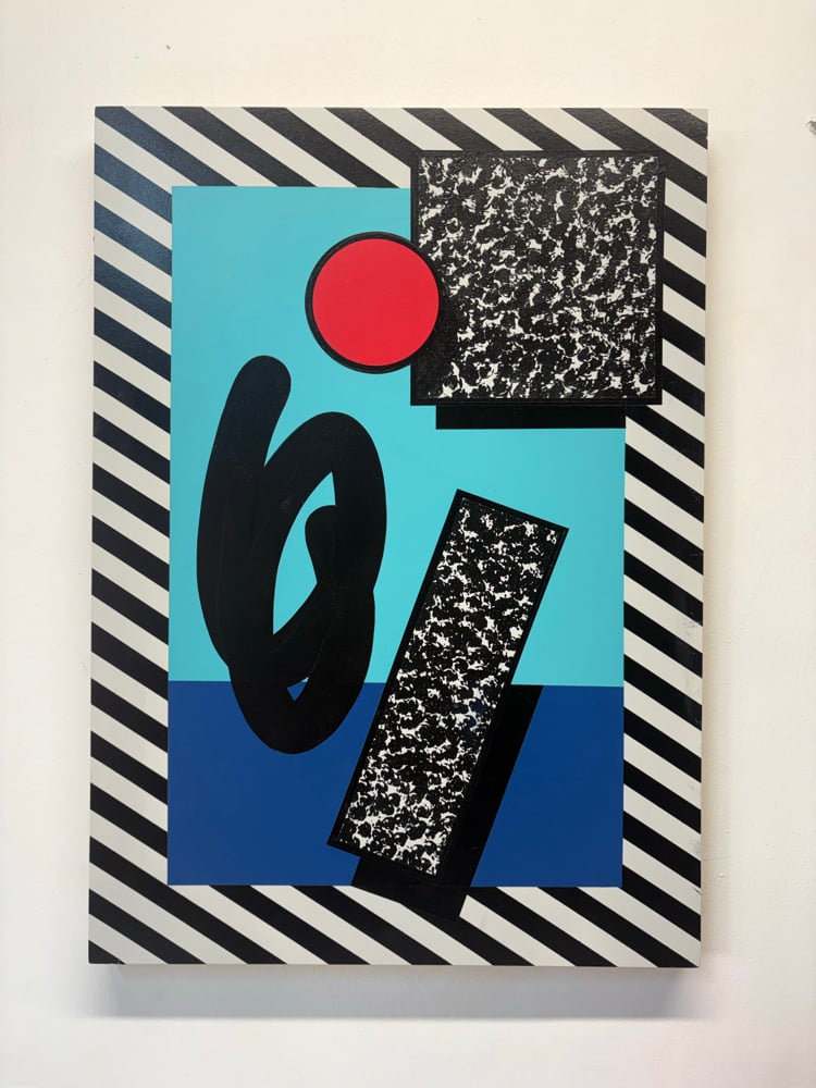 Image of ‘Solitary native’ original painting