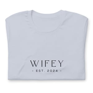 Image of Wifey Est. 2024 T-shirt