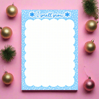 Image 3 of I Smell Snow Notepad