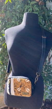 Image 2 of Keyshia Crossbody Mudcloth Golden Cream