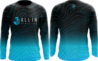 All In Black/ Blue Fade